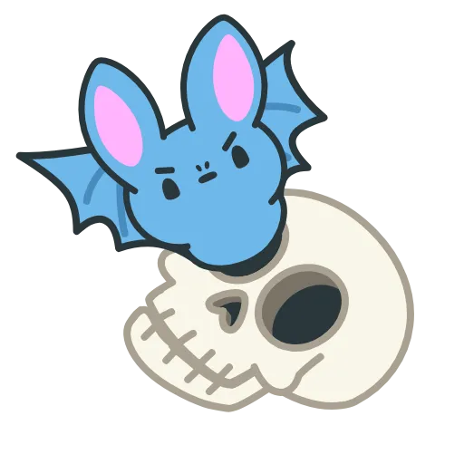👻 Стикер «Fang the Bat» для Telegram