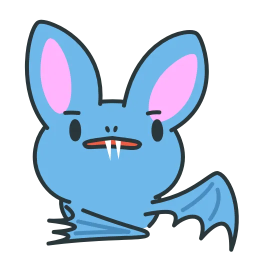 🤦‍♂️ Стикер «Fang the Bat» для Telegram