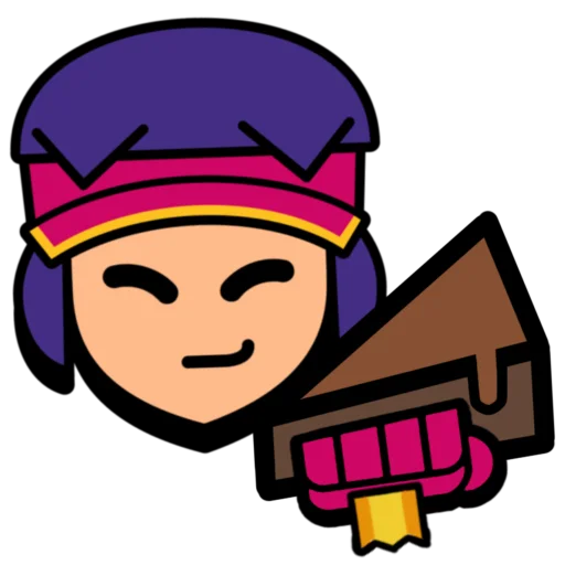 🍰 Стикер «Fang super pins omg» для Telegram