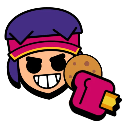 🍿 Стикер «Fang super pins omg» для Telegram