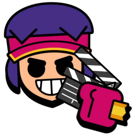 🍿 Стикер «Fang super pins omg» для Telegram