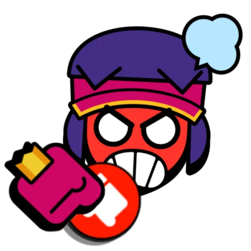 🍿 Стикер «Fang super pins omg» для Telegram