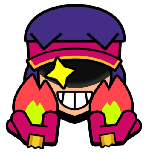 🔥 Стикер «Fang super pins omg» для Telegram