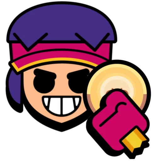 🍿 Стикер «Fang super pins omg» для Telegram