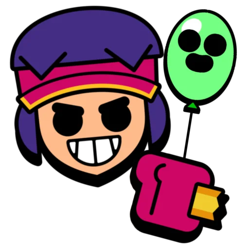 🍿 Стикер «Fang super pins omg» для Telegram