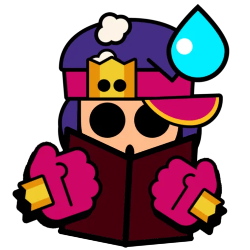 🍿 Стикер «Fang super pins omg» для Telegram