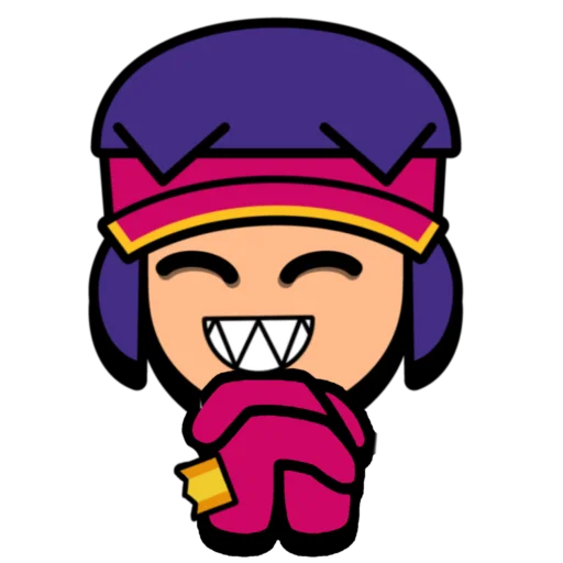 🍿 Стикер «Fang super pins omg» для Telegram