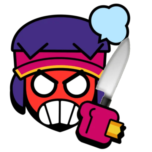 🍿 Стикер «Fang super pins omg» для Telegram