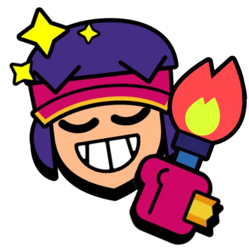 🍿 Стикер «Fang super pins omg» для Telegram