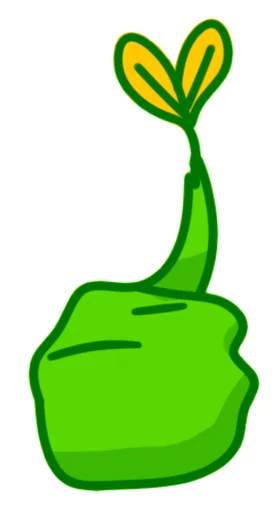 👍 Стикер «Vegan Stickers» для Telegram
