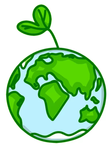 🌍 Стикер «Vegan Stickers» для Telegram