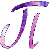 💜 Эмодзи «Фиолетовые буквы, заглавные и строчные» для Telegram
