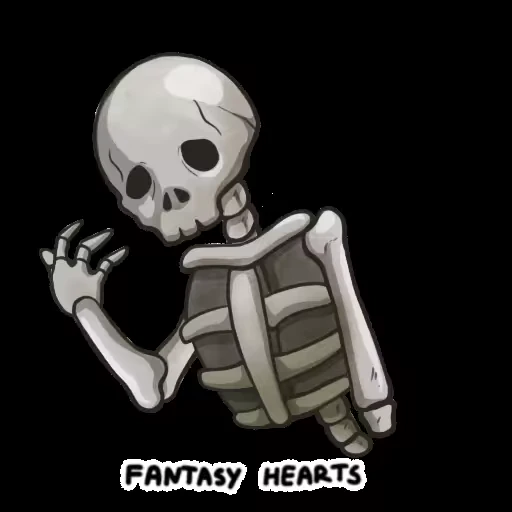 Стикер 15 Fantasy Hearts