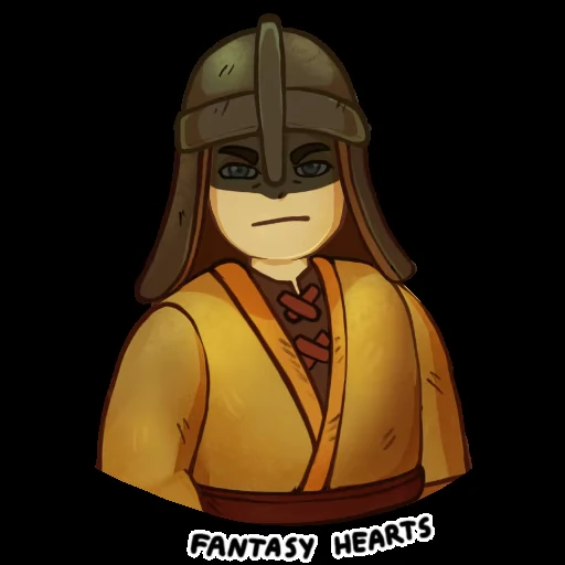 Стикер 24 Fantasy Hearts