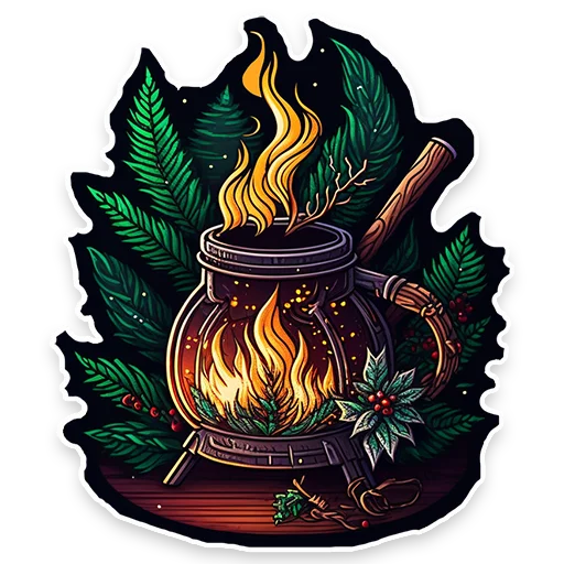 🔥 Стикер «Фэнтези» для Telegram