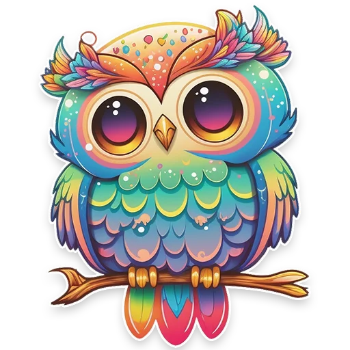 🦉 Стикер «Фэнтези» для Telegram