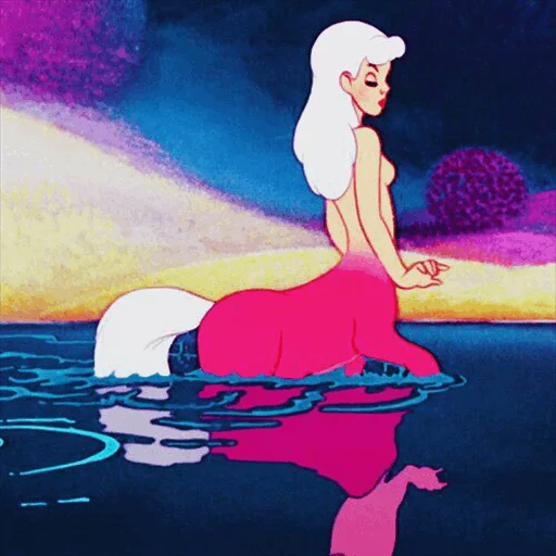 ☁ Стикер «Fantasy World» для Telegram
