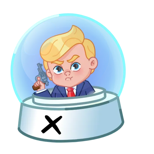 🔮 Стикер «Fantomov» для Telegram