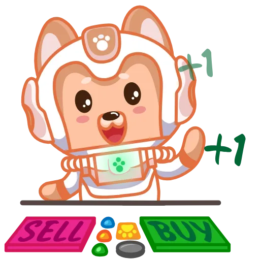 🏬 Стикер «DOGGY HERO» для Telegram