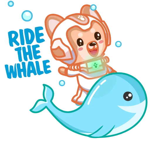 🐋 Стикер «DOGGY HERO» для Telegram
