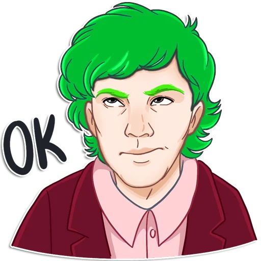 👌 Стикер «Модный Шерлок» для Telegram