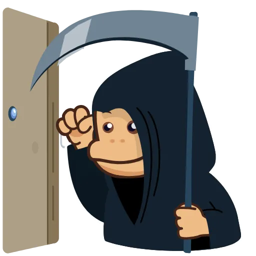 💀 Стикер «Fastdagod» для Telegram