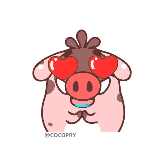 Стикерпак «Fat Boar» для Telegram — обложка