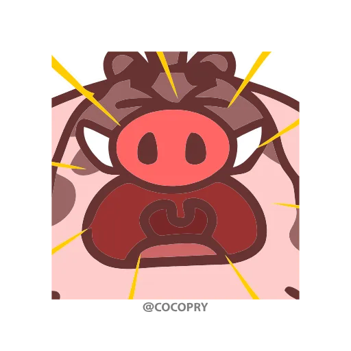 😠 Стикер «Fat Boar» для Telegram