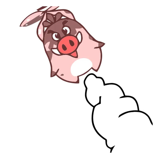 🤪 Стикер «Fat Boar» для Telegram