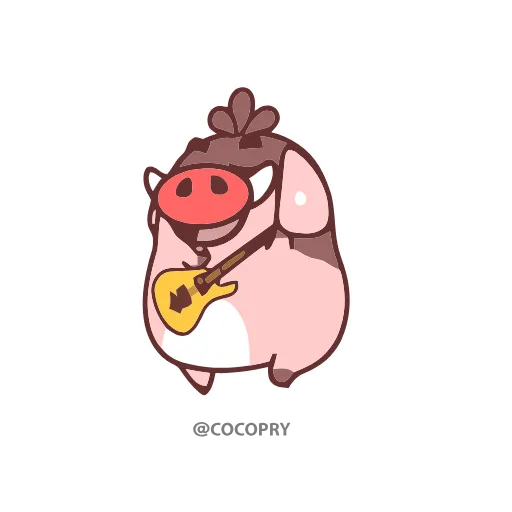 🤘 Стикер «Fat Boar» для Telegram