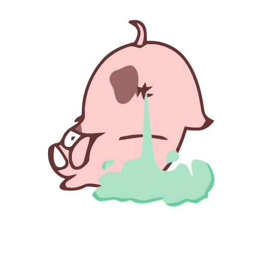 😤 Стикер «Fat Boar» для Telegram
