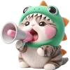 📣 Эмодзи «Дино котики» для Telegram