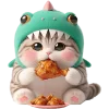 😋 Эмодзи «Дино котики» для Telegram
