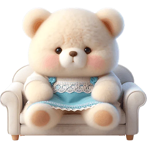 🥺 Стикер «Маленькая медведица» для Telegram