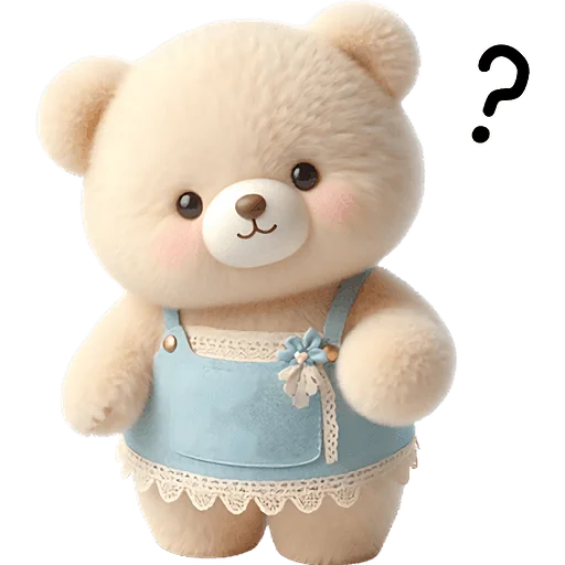 🤔 Стикер «Маленькая медведица» для Telegram
