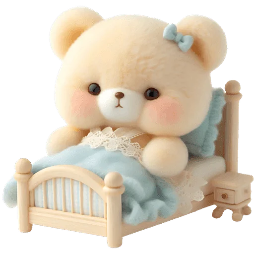 😴 Стикер «Маленькая медведица» для Telegram