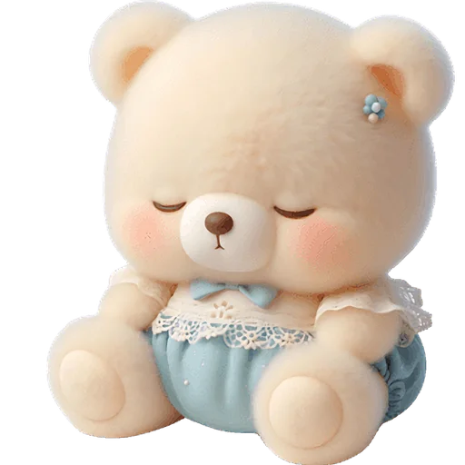 😴 Стикер «Маленькая медведица» для Telegram