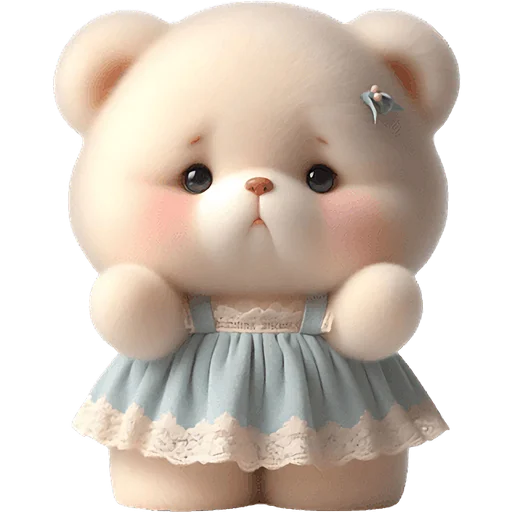 🥺 Стикер «Маленькая медведица» для Telegram