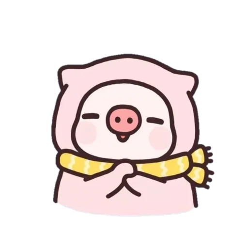 🙏 Стикер «Pig» для Telegram
