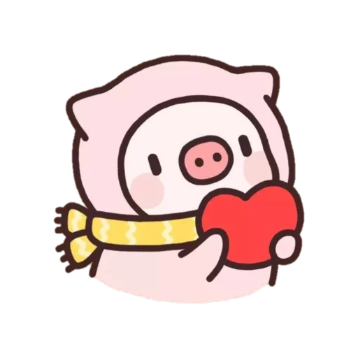 🥰 Стикер «Pig» для Telegram