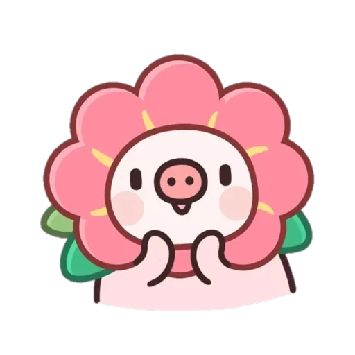 🌺 Стикер «Pig» для Telegram