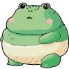 Стикер 54 Fat Animals ʕ