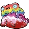 Стикер 51 Fat Animals ʕ