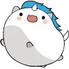 Стикер 27 Fat Animals ʕ
