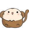 Стикер 29 Fat Animals ʕ
