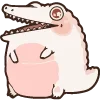 Стикер 6 Fat Animals ʕ