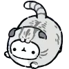 Стикер 39 Fat Animals ʕ