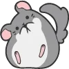 Стикер 14 Fat Animals ʕ