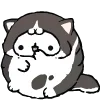 Стикер 37 Fat Animals ʕ