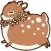 Стикер 11 Fat Animals ʕ